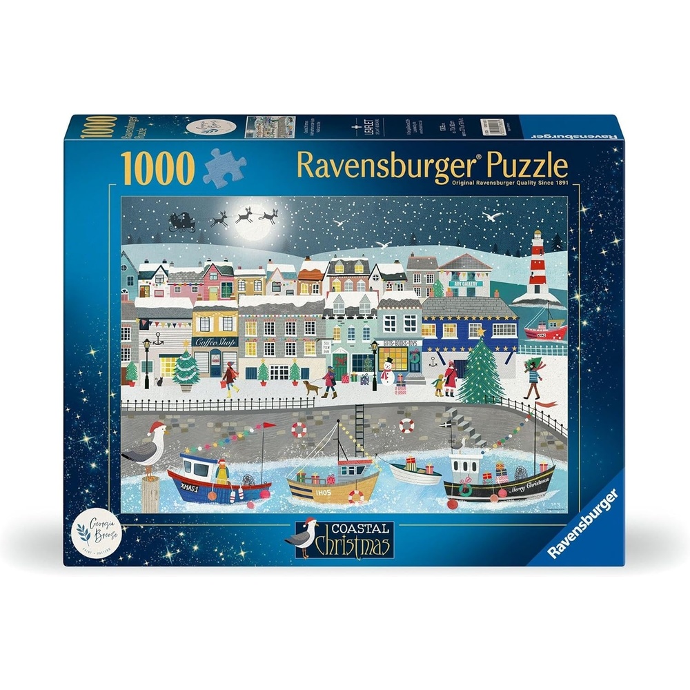 image:imageRavensburger Coastal Christmas 1000 Piece Puzzle for Adults